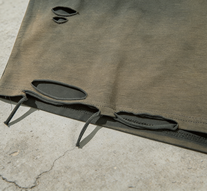 T-<span class=keywords><strong>shirt</strong></span> à manches longues en coton 100% de haute qualité 280 g/m², logo personnalisé, t-<span class=keywords><strong>shirt</strong></span> imprimé surdimensionné pour hommes, effet vieilli - Product Image 6