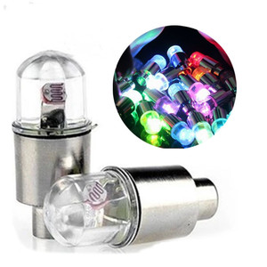 Offre Spéciale Émission de La couleur même shell Vélo de voiture Flash LED Valve de Pneu De Lumière Souches Cap Lampe Motorbicycle Roue/la lumière valve de vélo - Product Image 2
