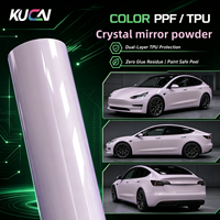 KUCAI Vente en gros de rouleaux de film PPF TPU à changement de couleur pour installation humide ou sèche, film de protection de peinture pour voiture