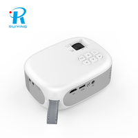 Projecteur LCD compact avec multimédia Bluetooth WiFi ou miroir d'écran Prise en charge 720P Décodage 1080P Conception portable élégante