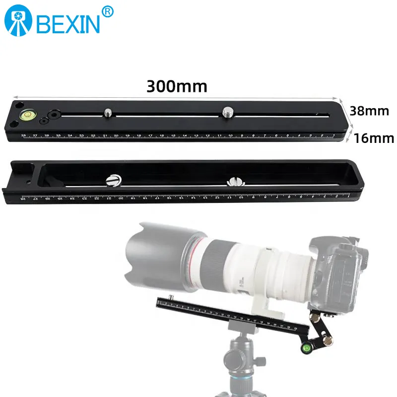 Bexin 300Mm Professionele Lange Focus Lens Versterkt Lange Ondersteuning Bracket Arca Zwitserse Mount Plaat Van Slr Camera Statief Bal hoofd