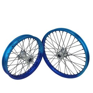 Juego <span class=keywords><strong>de</strong></span> Ruedas Eléctricas <span class=keywords><strong>Supermotard</strong></span> para Ultra Bee, 21x1.6 Delantera, 18x2.15 Trasera, Color Personalizado, Alto Rendimiento, para Bicicletas Eléctricas y <span class=keywords><strong>de</strong></span> Cross - Product Image 5