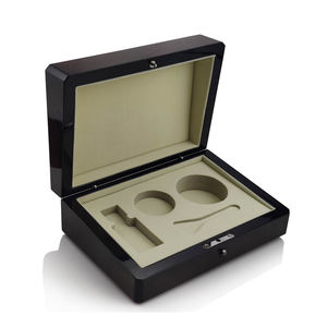 Caja de Cosméticos de Madera de Lujo Marca DS, Caja de Regalo para Perfumes Hecha a Mano, Logotipo Personalizado, Acabado en Laca Rectangular, Impresión en Serigrafía - Product Image 3