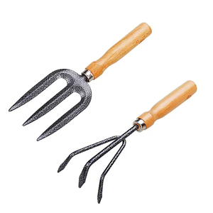 K411-D 3 dents <span class=keywords><strong>râteau</strong></span> personnalisable outils de jardinage maison fleurs légumes jardinage Mini <span class=keywords><strong>râteau</strong></span> de jardin - Product Image 2