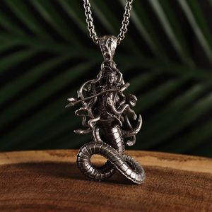 Collana pendente in lega per maglia da uomo di bellezza Vintage da donna - Product Image 1