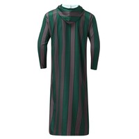 Vente en Gros Qamis Imprimé pour Hommes Arabes Musulmans, Thobe Arabe Moderne de Dubaï, Abaya Égyptienne pour Hommes, Vêtement Islamique, Robe Musulmane
