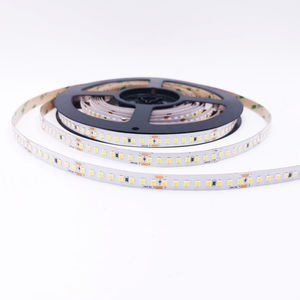 Tiras de Luces LED Flexibles de 24 V, Alto CRI Ra 95, 160 lm/190 lm por Vatios, 3000 K, Blanco Cálido, 2835, Alta Eficiencia, Sin Puntos, Blancas, Atenuables - Product Image 2