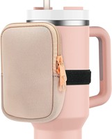 Étui de téléphone portable en néoprène avec logo personnalisé, double fermeture éclair, pour sport, avec porte-cartes, pochette pour écouteurs, étui pour smartphone, bandoulière, tour de cou