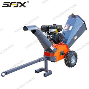 Broyeur de sciure de bois haute capacité, broyeur de bois facile à utiliser avec moteur diesel - Product Image 2