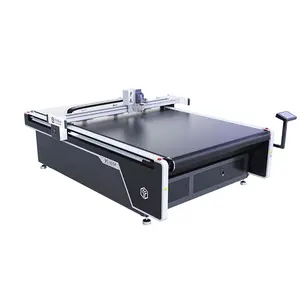 Máquina cortadora automática de tela y material textil para ropa, CNC
