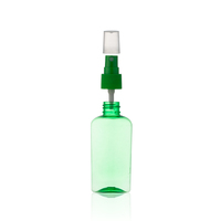 Vente flash - Contenant cosmétique 60 ml - Flacon pulvérisateur de parfum en plastique vert transparent