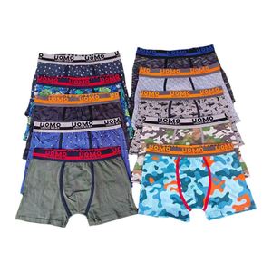 Calzoncillos Bóxer de Algodón para Hombre, Tallas Grandes, Tejido de Punto, Antibacterianos, con Estampado Digital - Product Image 2