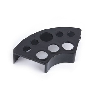 Soporte para Tazas de Tinta de Tatuaje en Forma de Abanico, Bandeja de Pigmento de Plástico de 8 Orificios para Uso en Estudios de Micropigmentación y Tatuajes Profesionales - Product Image 4