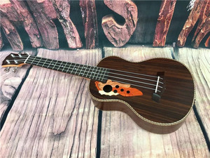 Ukulele Concerto da 23 Pollici in Palissandro, <span class=keywords><strong>Chitarra</strong></span> Acustica con Sensazione Liscia al Tatto, Ideale per Tutti i Principianti - Product Image 4