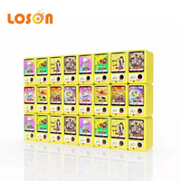 Distributeur à pièces Double couche Capsule Mall Mini enfants jouet Gashapon distributeur automatique 75-100mm Arcade Gaming
