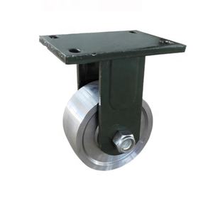 Schwerlast-Stahl-Industrierollen 3 Tonnen Tragkraft 6 <span class=keywords><strong>8</strong></span> 12 Zoll Metall Zink-Oberflächenbehandlung Industrielle Plattengleitrollen - Product Image 6