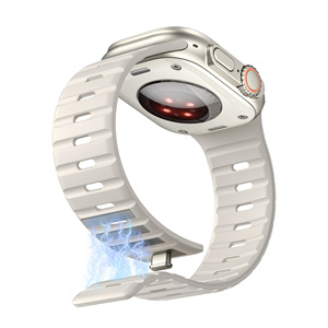 Correa Resistente Personalizada de 49 <span class=keywords><strong>mm</strong></span>, Correa de Reloj de Lujo Verde Naranja de 49 <span class=keywords><strong>mm</strong></span> para <span class=keywords><strong>Apple</strong></span> Ultra 3 2 Nomad Stratos - Product Image 6
