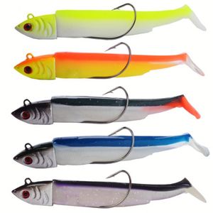 Señuelo de Pesca de Pulpo de Resina de 6.5 Pulgadas y 45g, Señuelo Suave para Atún y Marlín, Señuelos de Arrastre para Agua Salada - Product Image 4