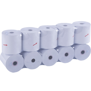 Thermal Paper Rolls <b>White</b> Single Layer Cash Register Paper 80x80mm POS Receipt Paper for <b>Printer</b> - Product Image 1