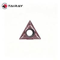 TAIRAY TCMT110204 pour porte-outil de tournage interne et externe, plaquette en carbure, outils de tournage CNC, plaquette de coupe, outils de machine