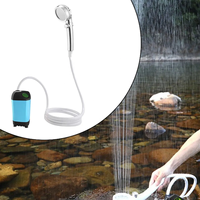 Douche portable PROELIFE sans fil, électrique, rechargeable par USB, batterie lithium 4800mAh, autonomie 60 minutes, pour utilisation en extérieur et en mer