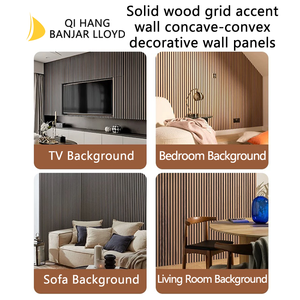 Nuevo Panel de Pared Interior de Madera 3D, Panel de Decoración de Pared para el Hogar, Panel de Madera Maciza Resistente al Desgaste de Estilo Francés Moderno - Product Image 6