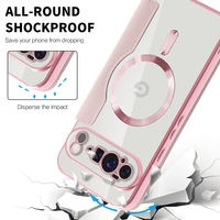 Étui de téléphone portable en cuir PU transparent avec placage de luxe, porte-cartes, étui à rabat magnétique de protection pour Google Pixel 10 Pro XL 10A