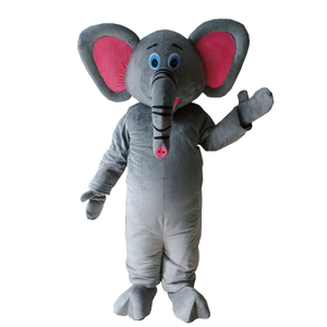 Hola Costumes de mascotte d'éléphant <span class=keywords><strong>rose</strong></span> / Costumes de mascotte d'animal - Product Image 2
