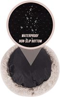 Nouveau design de lit pour chat et chien, en peluche de luxe cristalline, chaud et rond, avec couverture, nid pour chat, tapis pour sommeil profond, lit pour animaux de compagnie