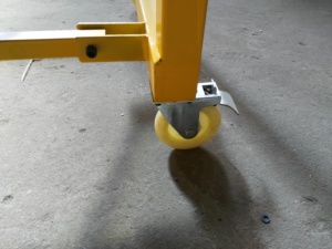 Lève-vitre automatique ND400 380V 1,5Kw 80kg avec cadre en acier jaune pour la manutention de feuilles, niveau de sécurité élevé - Product Image 6