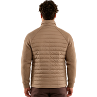 Veste d'hiver hybride de haute qualité, coupe-vent, personnalisée et professionnelle pour hommes