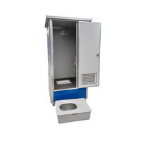 Toilettes et salle de douche portables de luxe haut de gamme Salle de bains mobile pour le camping en plein air Événements de voyage