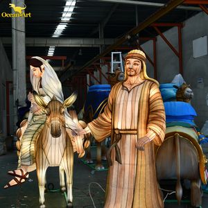 Decoración de Linterna con Personajes Míticos e Iluminación LED para Diwali y Acción de Gracias - Resistente al Agua y Duradera - Product Image 5