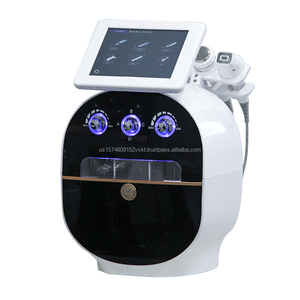 Hydro Oxygen Facial Machine with Microcurrent & Metal Construction for Deep Cleansing Skin Rejuvenation <b>Beauty</b> Salon <b>Equipment</b> - Product Image 2