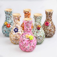 Éclats de nacre naturelle irrégulière concassée pour artisanat DIY, remplissage de vases, décoration maison et mariage, art populaire, résistant à l'eau, durable