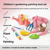 Ensemble d'outils de jardin pour enfants, mini pelle pour creuser dans le sable, ensemble de jeu d'imitation