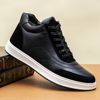 Sepatu Kulit Kasual Pria, Sepatu Bot Jalan Santai dengan Tali Gesper, Sepatu Bot Desert, Sepatu Streetwear