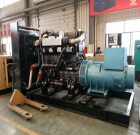 Groupe électrogène diesel stationnaire Shangchai de 1000 kW |   Générateur de secours industriel pour la construction et l'industrie