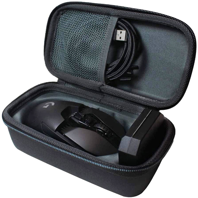 portable Hard Shell protective Carrying Pouch Travel Case for Mabook Magic Mouse, laptop case bag