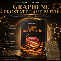 Patch chauffant pour la prostate en graphène pour hommes, un patch apaisant pour les douleurs abdominales inférieures à usage quotidien