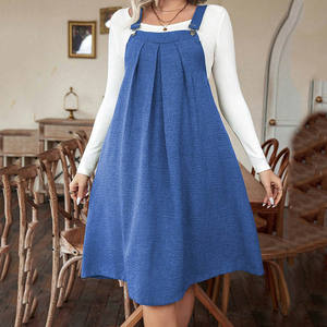 사용자 정의 도매 2024 섹시한 <span class=keywords><strong>XXXL</strong></span> 가을 의류 플러스 포함, 크기 여성 드레스/ - Product Image 5