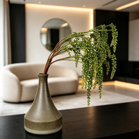Promotion : Plantes succulentes artificielles suspendues pour la maison, le bureau, l'hôtel, la salle d'exposition, décoration de table, tiges de succulentes artificielles