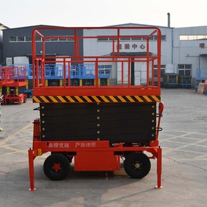 Plateforme élévatrice mobile à ciseaux pour usage extérieur, capacité 500-1000 kg, modèle FSTSJY-0.5-10 - Product Image 5