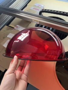 Cubierta Semiesférica Transparente de Acrílico, Cubierta Protectora Contra el Polvo, Decoración Personalizada, Cubierta Semitransparente de Color - Product Image 6