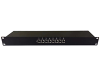 Parafoudre PoE Hi-Net PV908 8 ports 6KV Gigabit RJ45 Boîtier métallique Full-Duplex/Half-Duplex Garantie 2 ans pour appareils PD