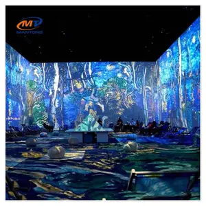 Video Mapping Projector Immersive Projector For Room Floor Projector Dining Projection Mapping