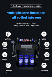 11 en 1 Hydra Oxygen Facial Spa Equipment Multifonctionnel Black Oxygen Bubble Hydro Microdermabrasion Beauty Machine - Product Image 4