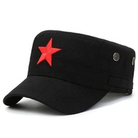 Gorra MIO de Estilo Vintage Chino con Estrella Pentagrama Retro, Ajustable, de Alta Calidad para Hombre y Mujer