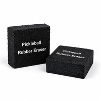 Gomme en caoutchouc de haute qualité pour raquette de pickleball en fibre de carbone – Kit de nettoyage pour l'élimination des saletés et l'entretien de la surface de la raquette