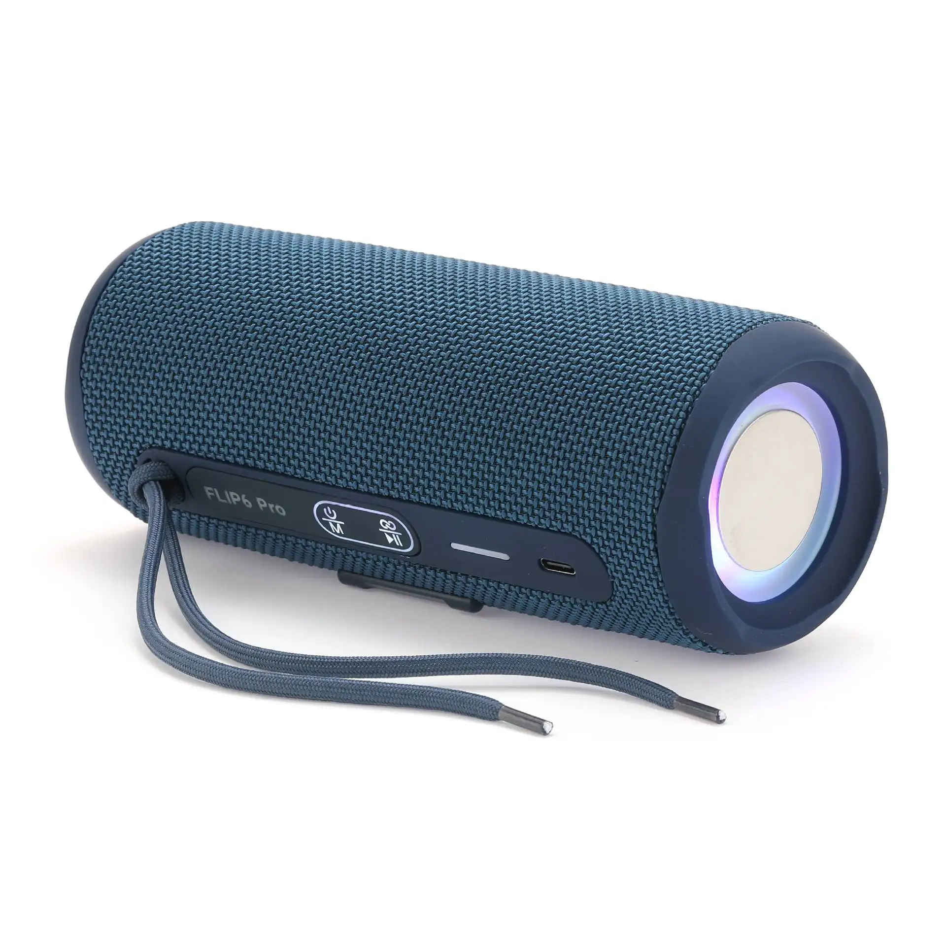 2024 panas Flip6 speaker BT5.0 luar ruangan pemutar musik nirkabel kotak pesta Bass portabel hadiah Boombox speaker untuk LED baru Flip6 Pro